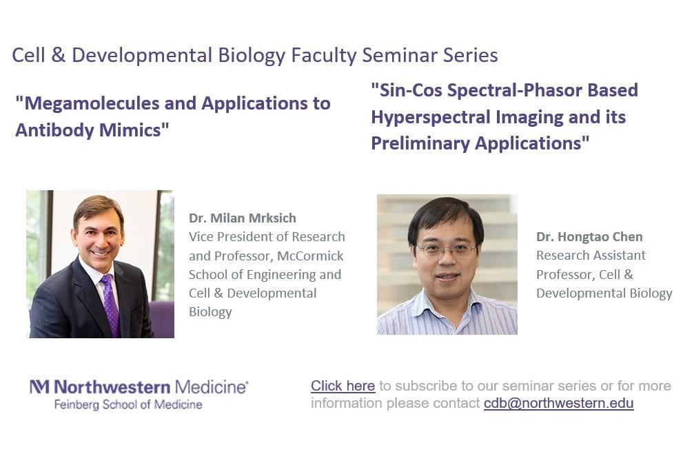 Milan to Present at the Cell & Developmental Biology Faculty Seminar Series May 19, 2021